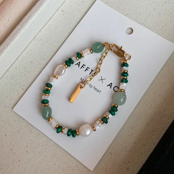Pulseira e Colar de Pérolas de Água Doce - Image 4